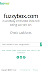 Mobile Screenshot of fuzzybox.com